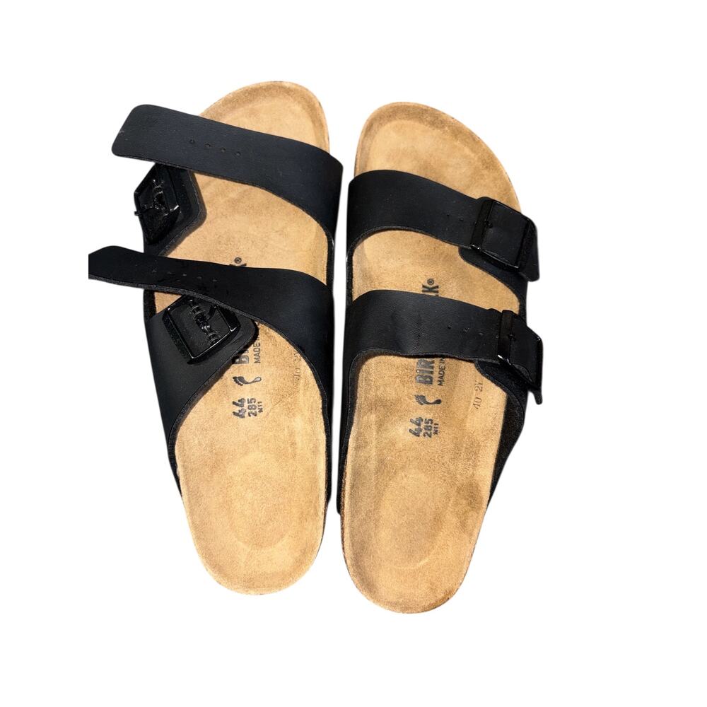 Men's 11-11.5 Birkenstock Arizona Sandals in Black EU 44 NWOB